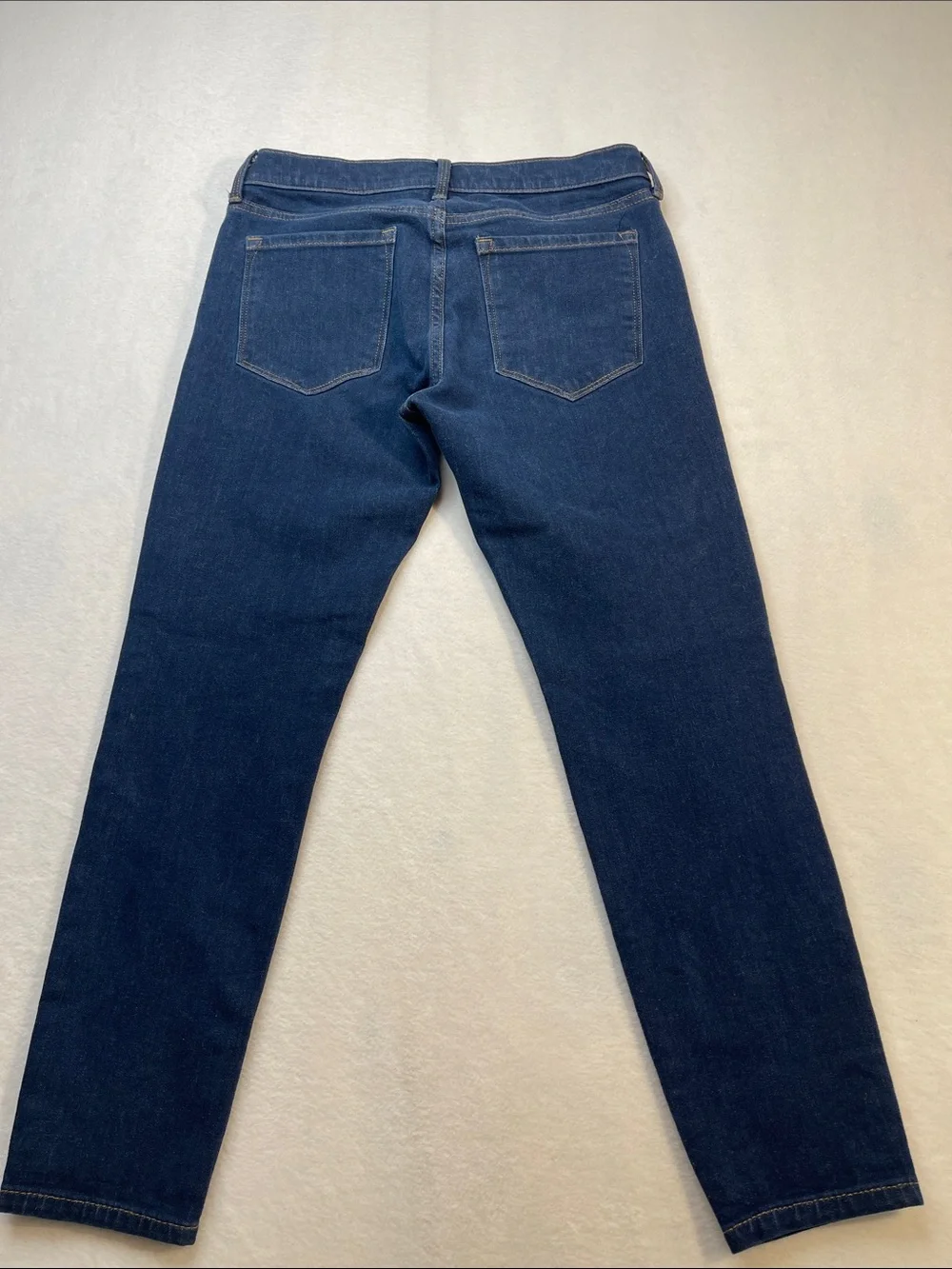 Banana Republic Dark Blue Denim Jeans SKINNY SIZE 27 SHORT WOMENS